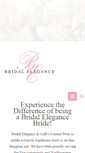 Mobile Screenshot of bridalelegance-eriepa.com